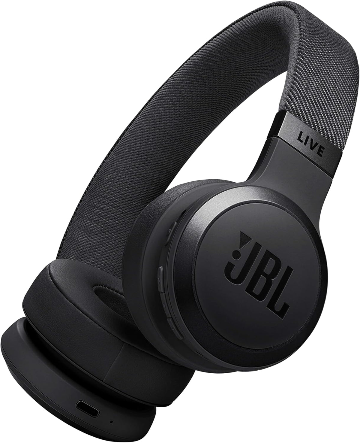 سماعة رأس JBL Live 670 لاسلكية مع خاصية إلغاء الضوضاء على الأذن (أسود)