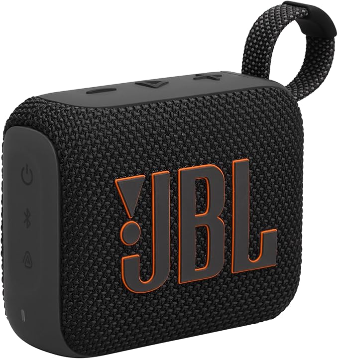 مكبر صوت Bluetooth مقاوم للماء والغبار JBL Go 4 فائق الحمل - 7 ساعات (أزرق)