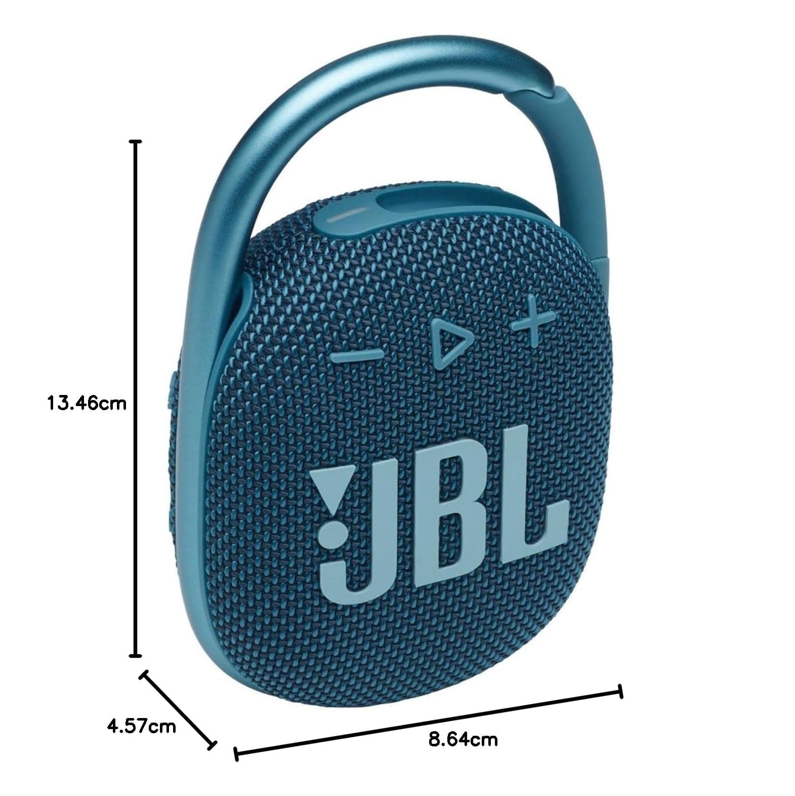 JBL Clip 4 Portable Bluetooth Speaker with Integrated Carabiner 10H Playtime – Multiple Colors