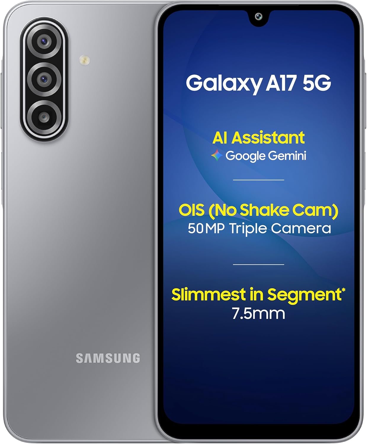 سامسونج جالاكسي A17 8/256 جيجابايت 5G شريحتي اتصال