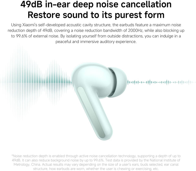 سماعات أذن لاسلكية حقيقية Xiaomi Redmi Buds 6 Active M2429E1-13