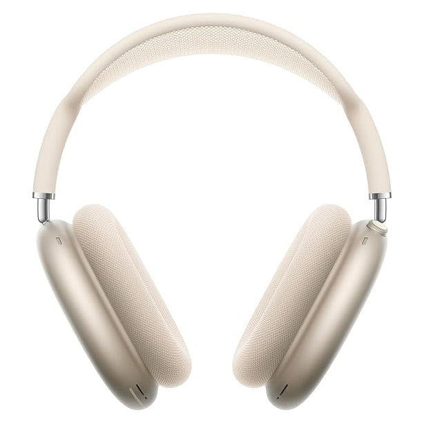 Apple AirPods Max (USB-C) سماعات رأس لاسلكية فوق الأذن مع إلغاء الضوضاء النشط – بيج