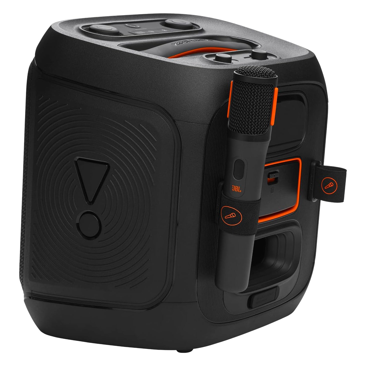 سماعة JBL PartyBox Encore 2 المحمولة بتقنية Bluetooth مع ميكروفون لاسلكي – أسود