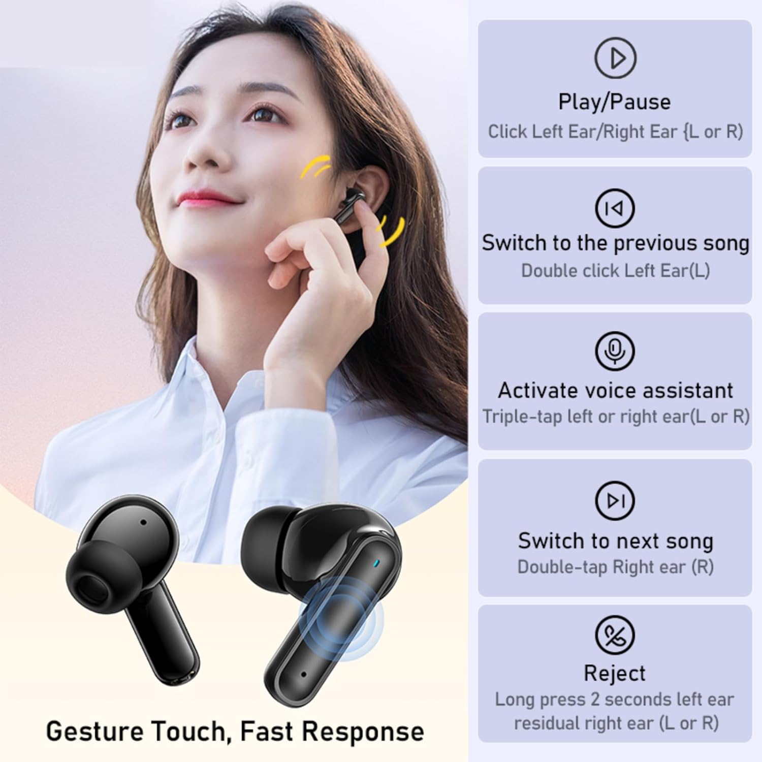 سماعة أذن AWEI Bluetooth طراز T71