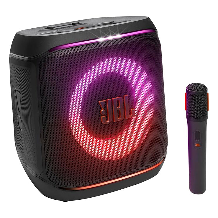 سماعة JBL PartyBox Encore 2 المحمولة بتقنية Bluetooth مع ميكروفون لاسلكي – أسود