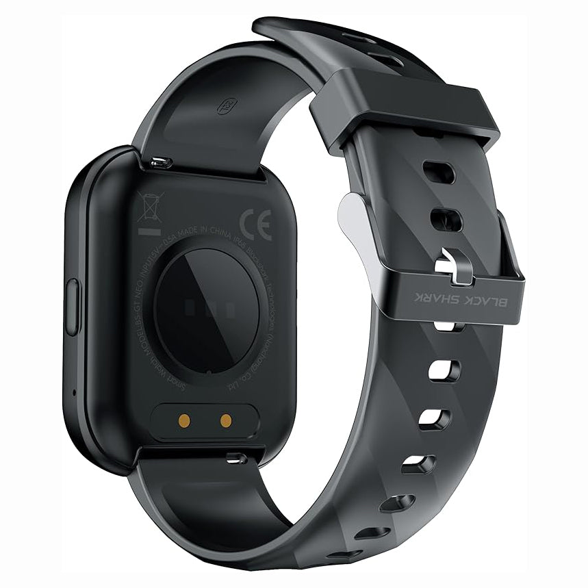 ساعة Shark Watch GT Neo الذكية بشاشة 2.02 بوصة ومكالمات Bluetooth ومقاومة IP68 – 
