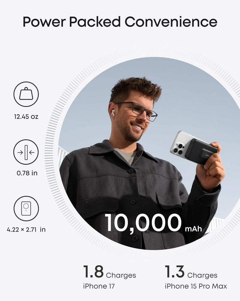 ANKER MAGGO POWER BANK (10K) AND 2FT (0.6) USB-C TO USB-C-6
