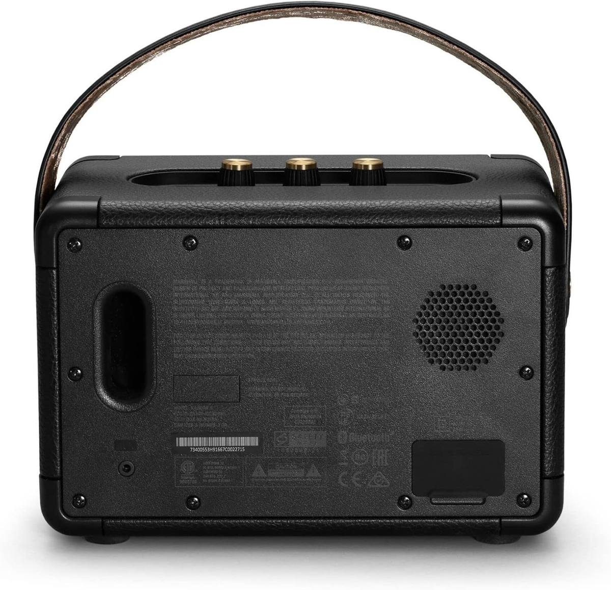 Marshall Kilburn II Black N Brass Portable Bluetooth Speaker