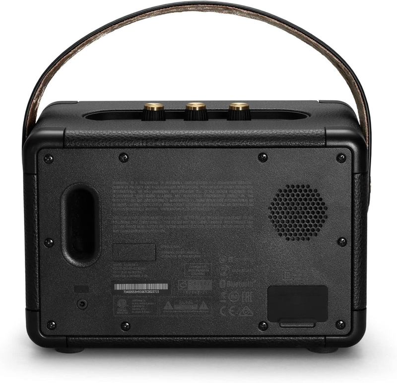 Marshall Kilburn II Black N Brass Portable Bluetooth Speaker