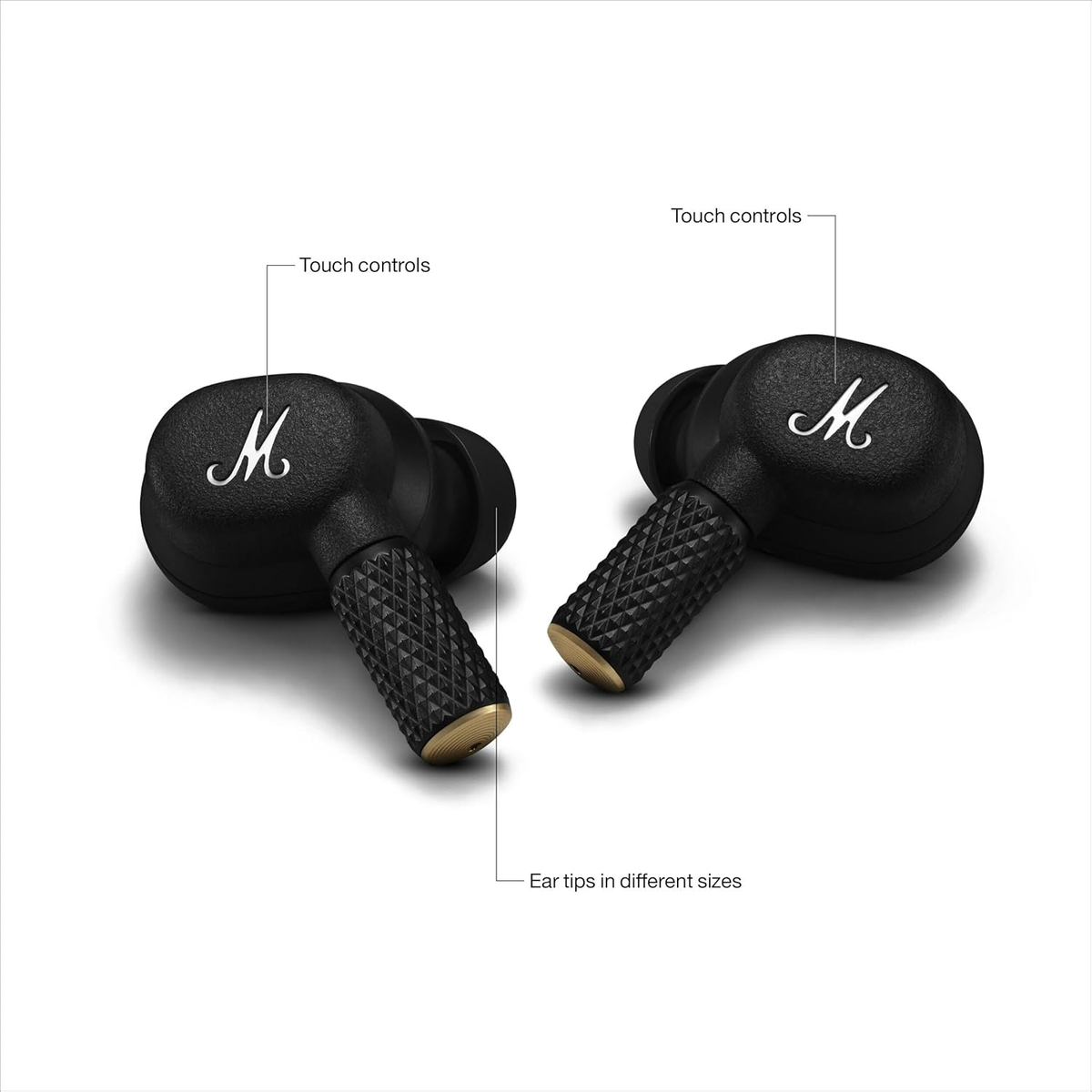 Marshall Motif II True Wireless Active Noise Cancelling Bluetooth Earbuds
