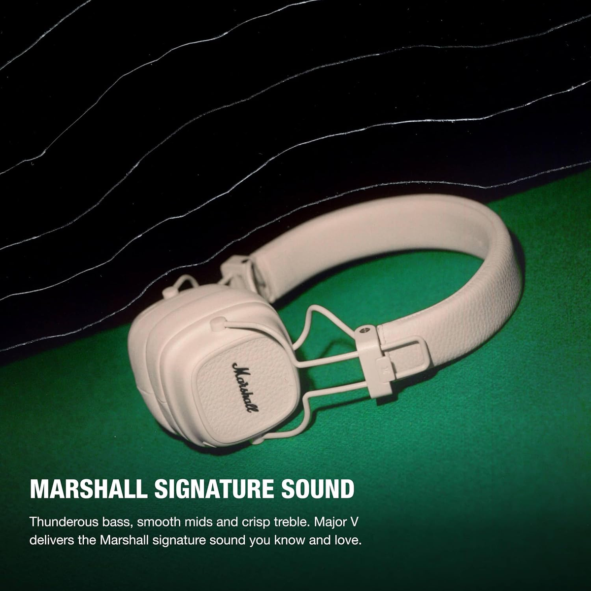 Marshall Major Wireless Headphones Bluetooth 100+ HOURS