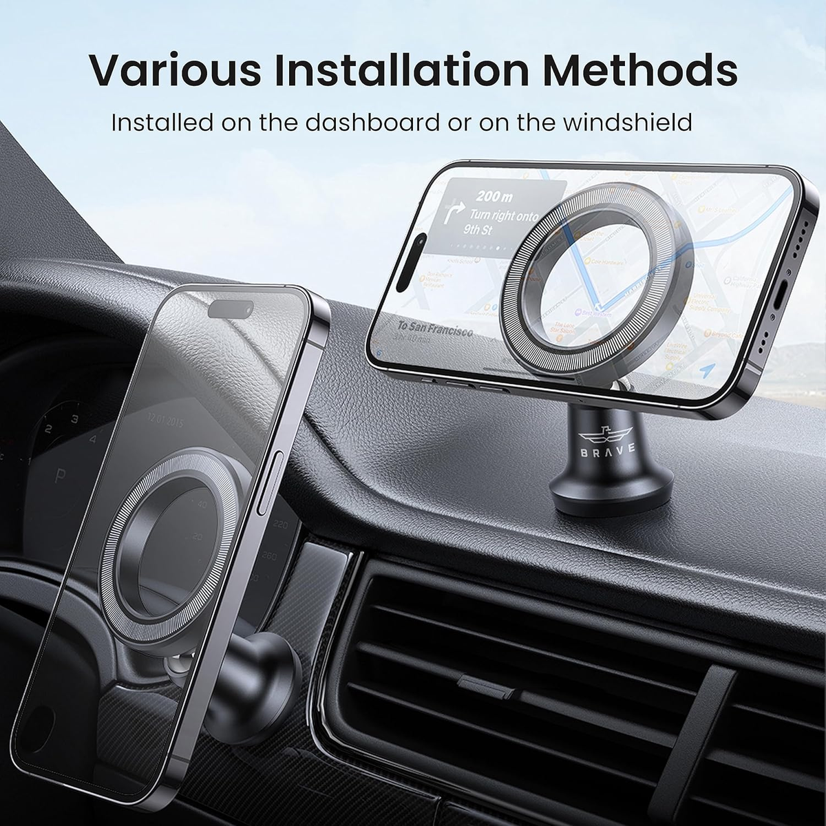 Brave MagSafe Car Phone Holder BHL-52