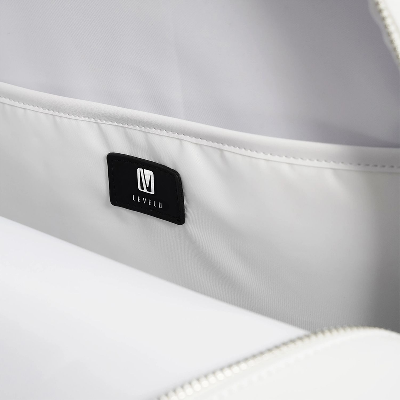 Levelo Albino Ladies Backpack - White