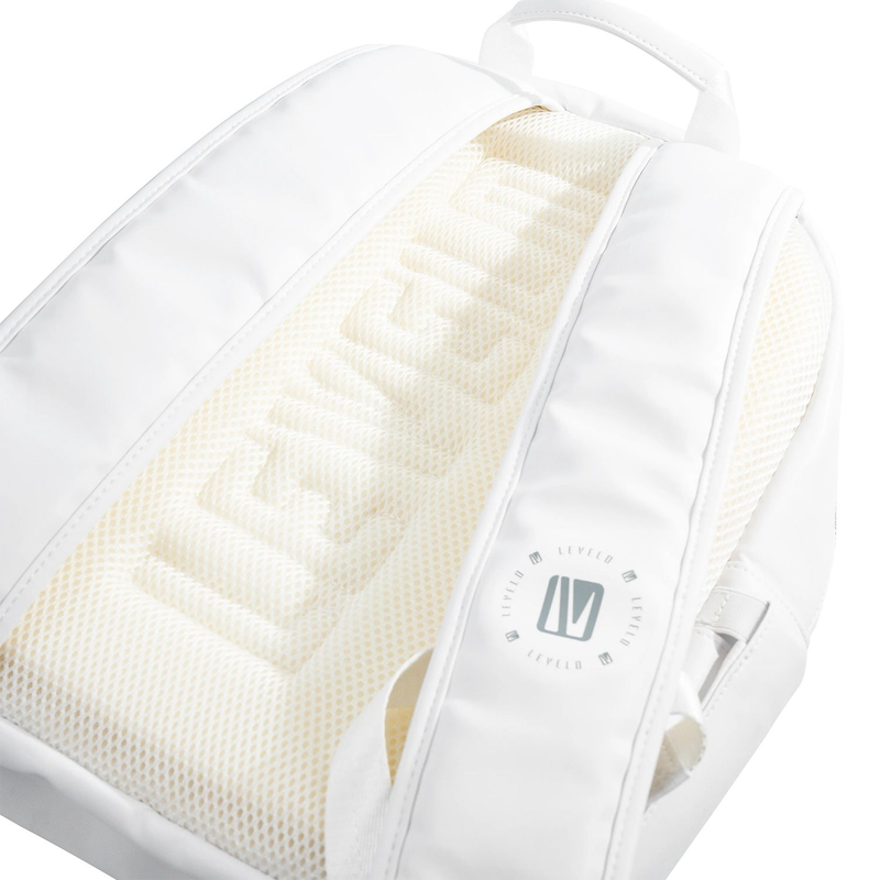 Levelo Albino Ladies Backpack - White