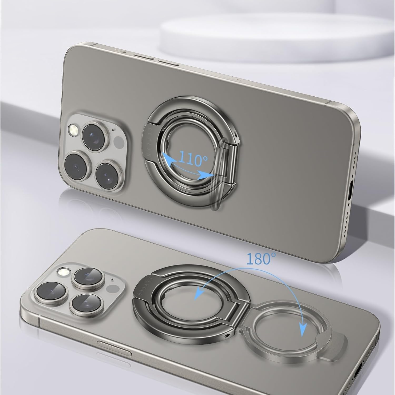 Levelo Luccio 2 In 1 Phone Ring Holder