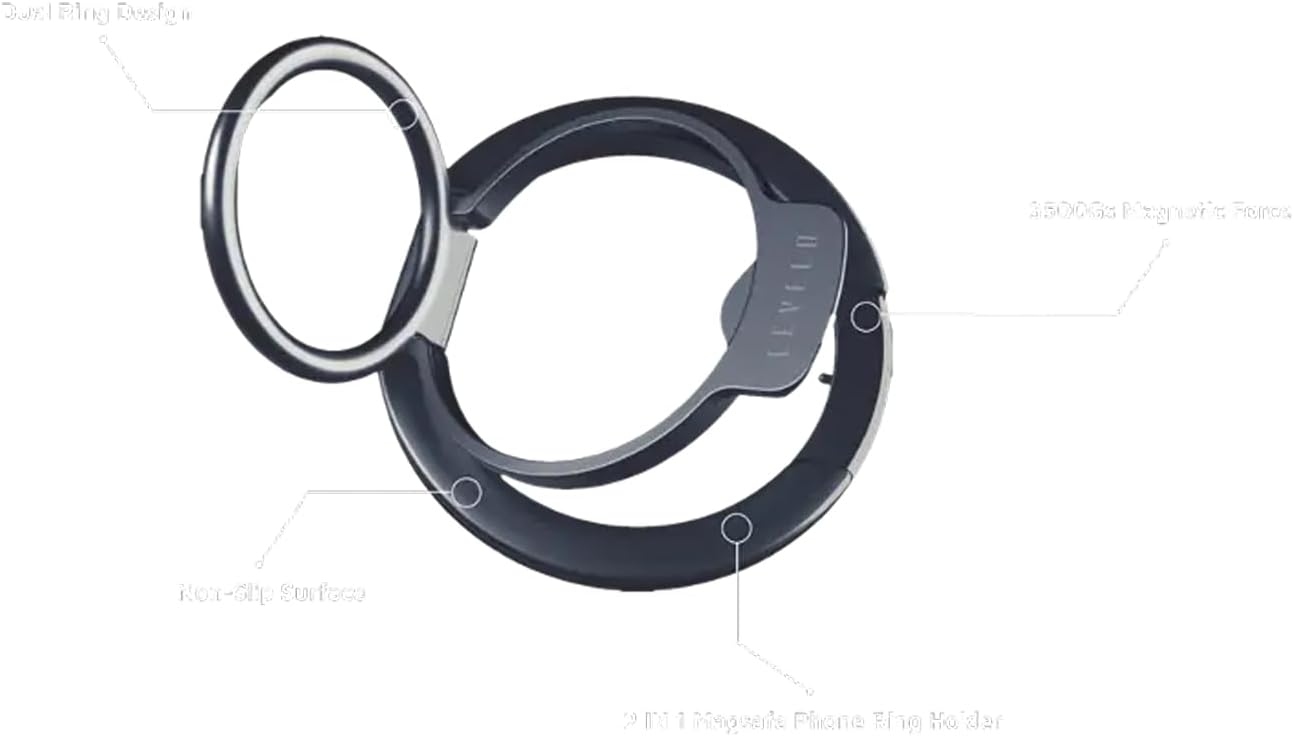 Levelo Luccio 2 In 1 Phone Ring Holder