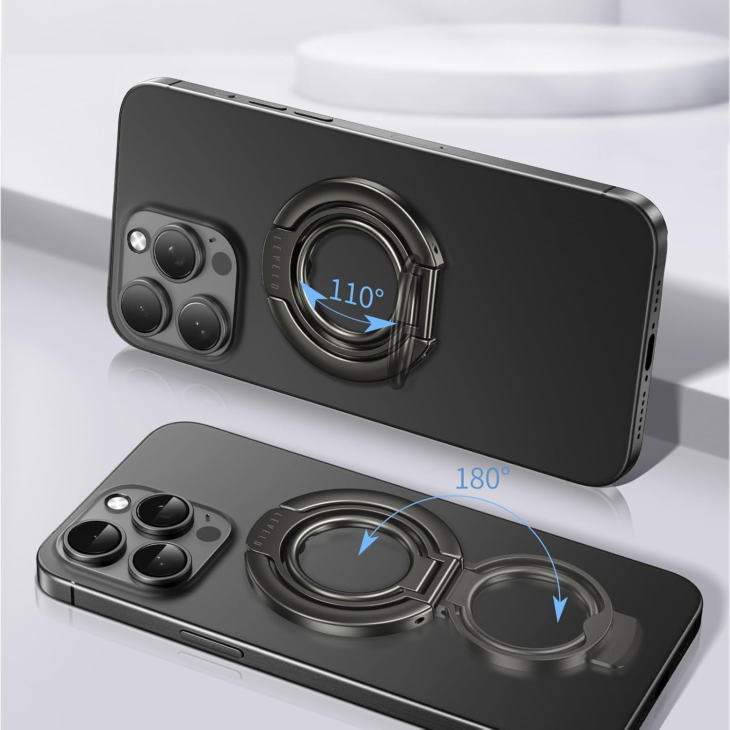Levelo Luccio 2 In 1 Phone Ring Holder