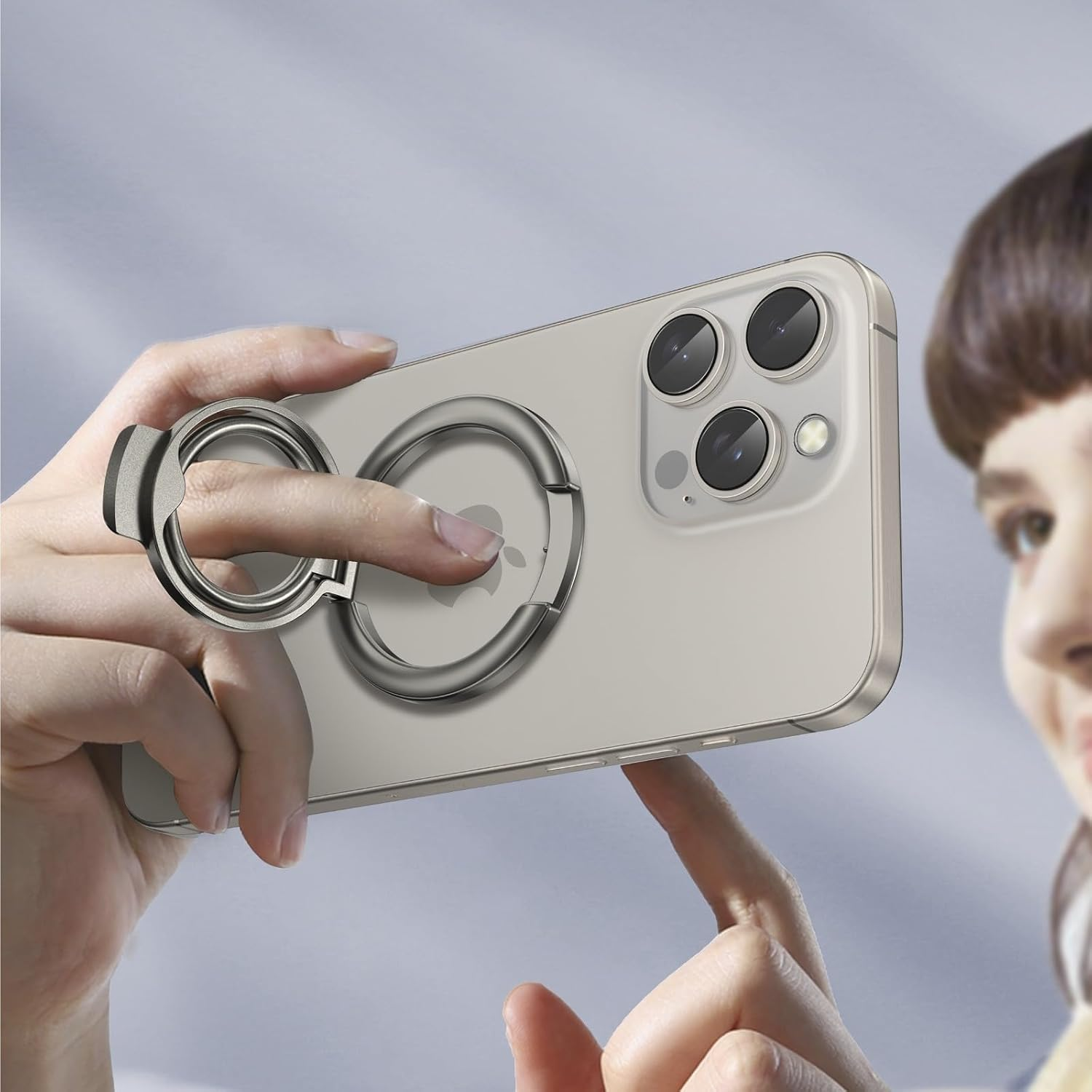 Levelo Luccio 2 In 1 Phone Ring Holder