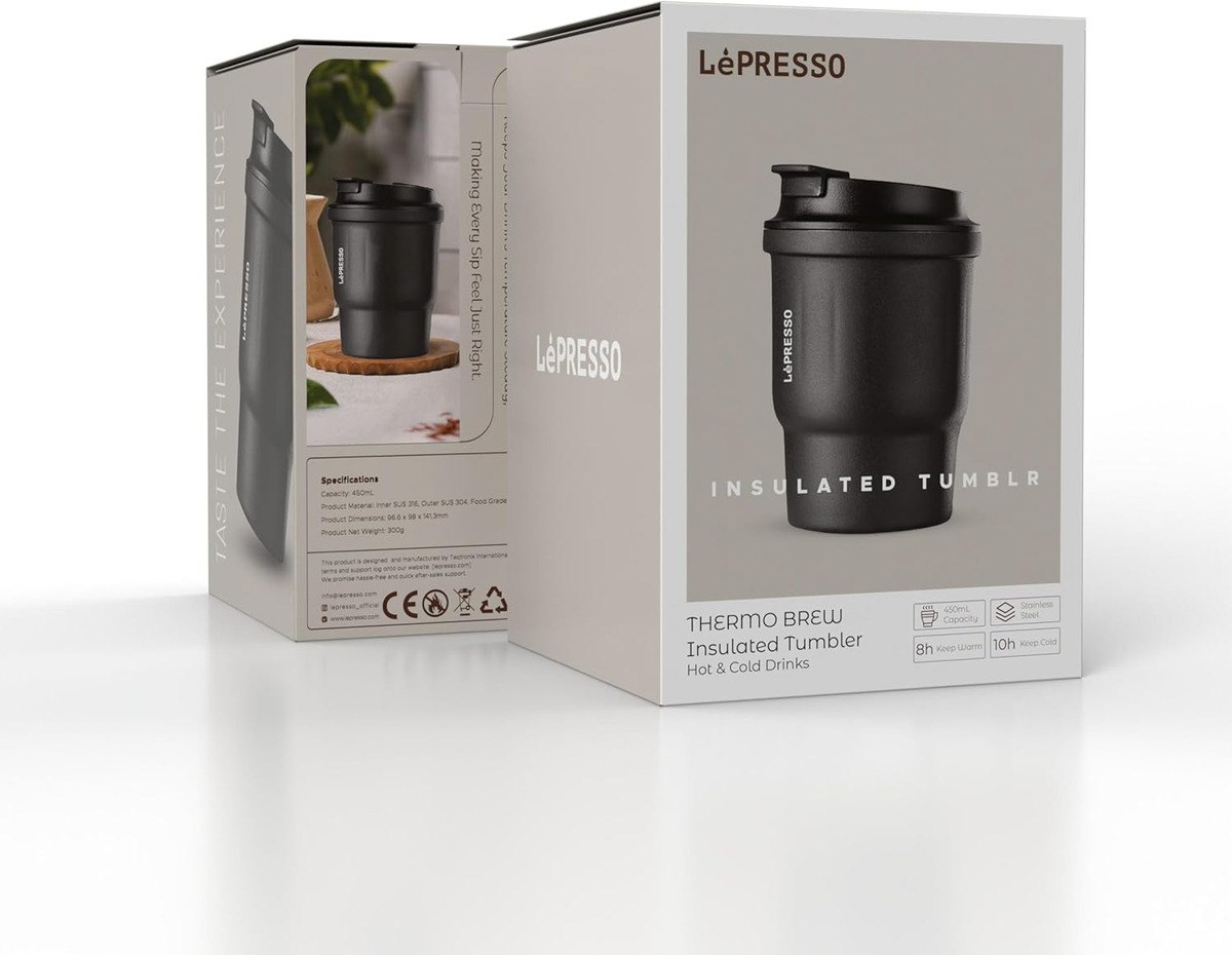 Lepresso Thermo Brew Urban Coffee Mug 450ml