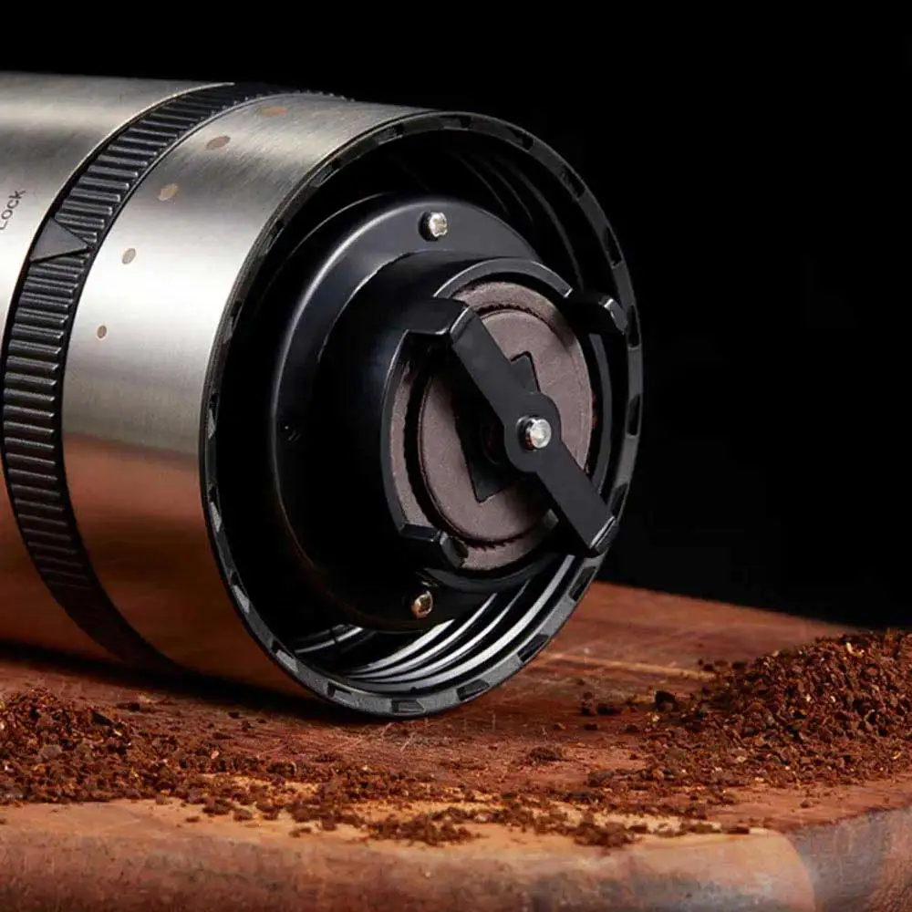 Lepresso Portable Mini Grinding and Coffee Maker With Stainless Steel Mug