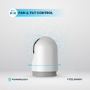 Powerology BT Indoor PTZ Camera 3MP - White