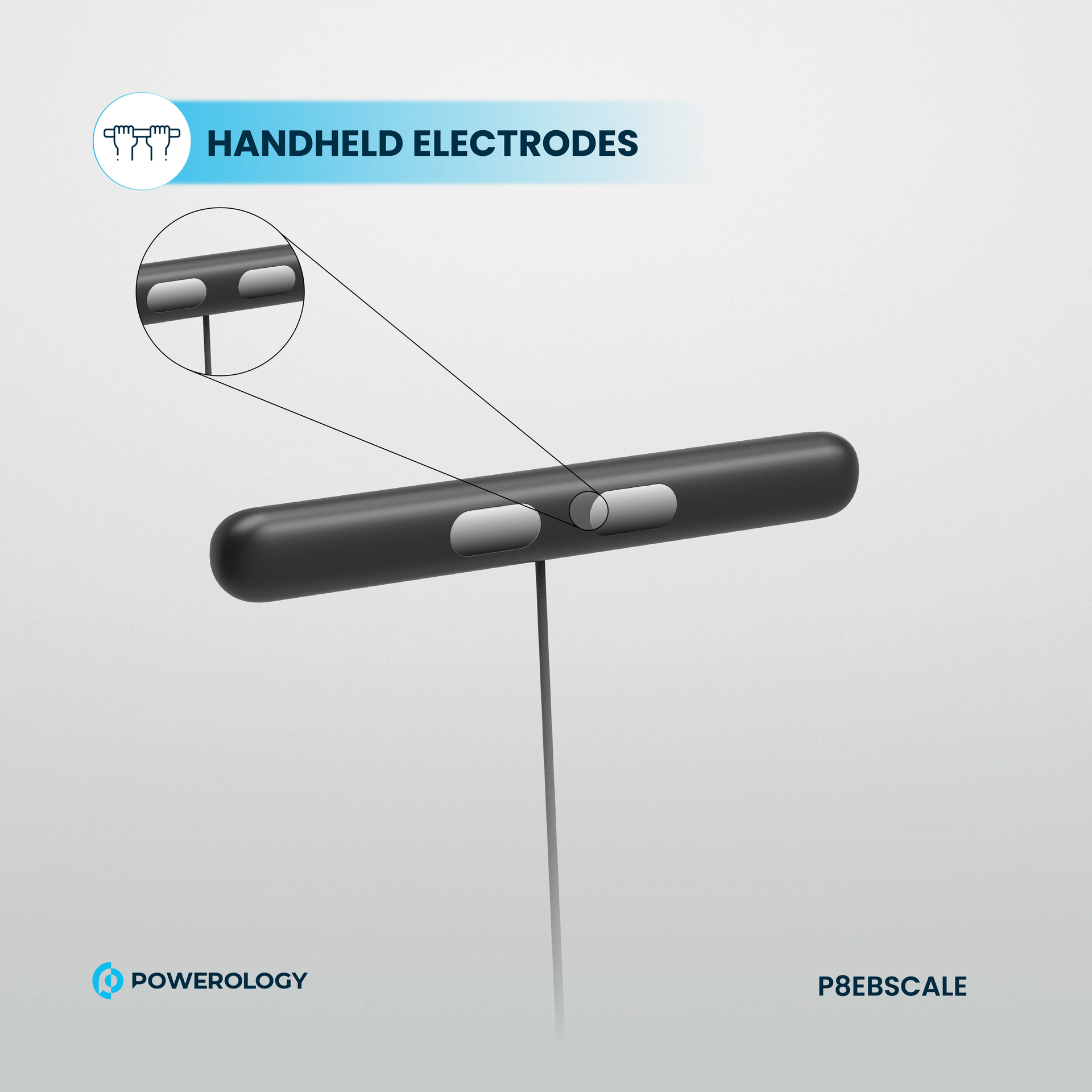Powerology Advanced Precision 8-Electrode Smart Body Analyzer with Digital Screen Display