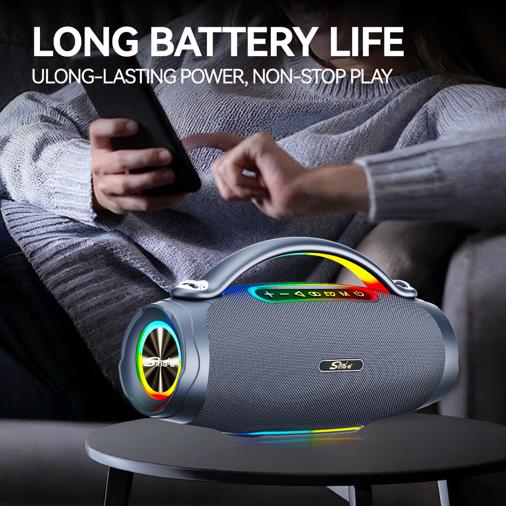 Sing-e ZQS-V98  Outdoor Speaker Wireless Portable Audio Player 100W