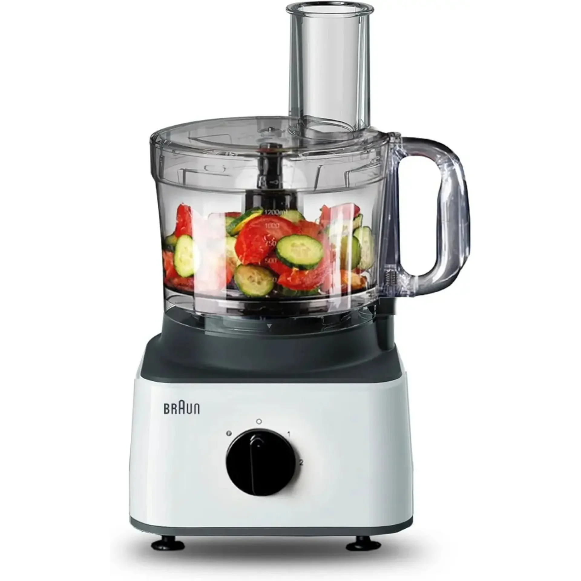 Braun Food Processor 750W White FP0132WH