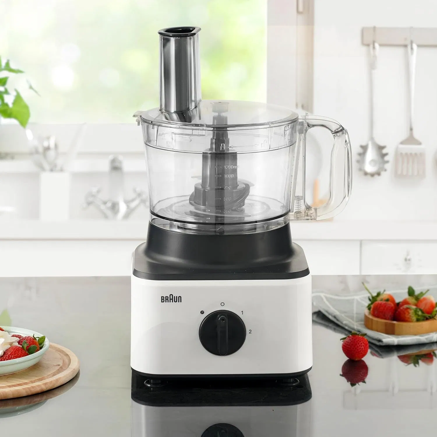 Braun Food Processor 750W White FP0132WH