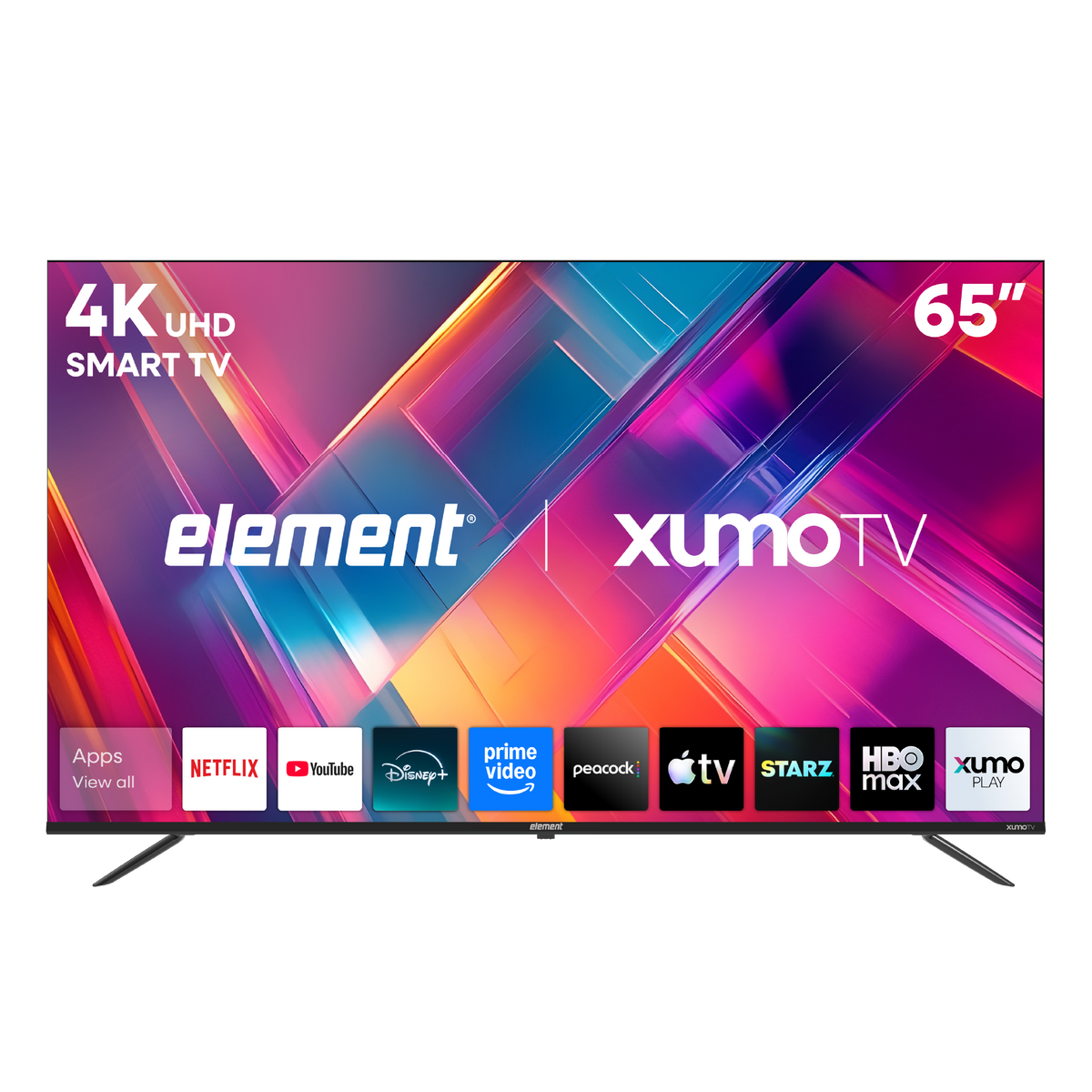 Element 65” 4K UHD HDR Frameless Xumo TV (E550AE65C)
