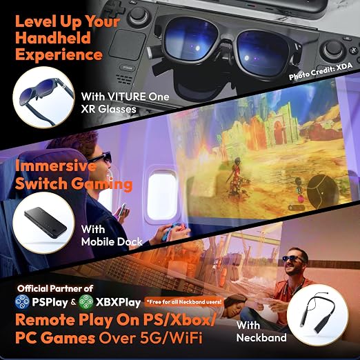 VITURE One XR/AR Glasses, 120" Full HD Display