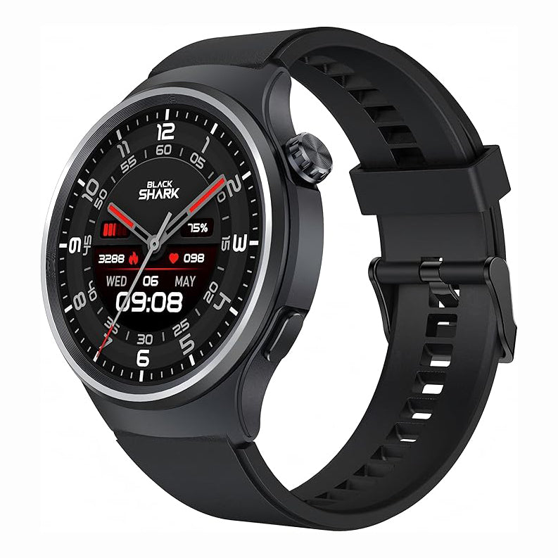 Black Shark A3 Smart Watch Bluetooth Calling 1.53" Display 14 Days Battery – Black