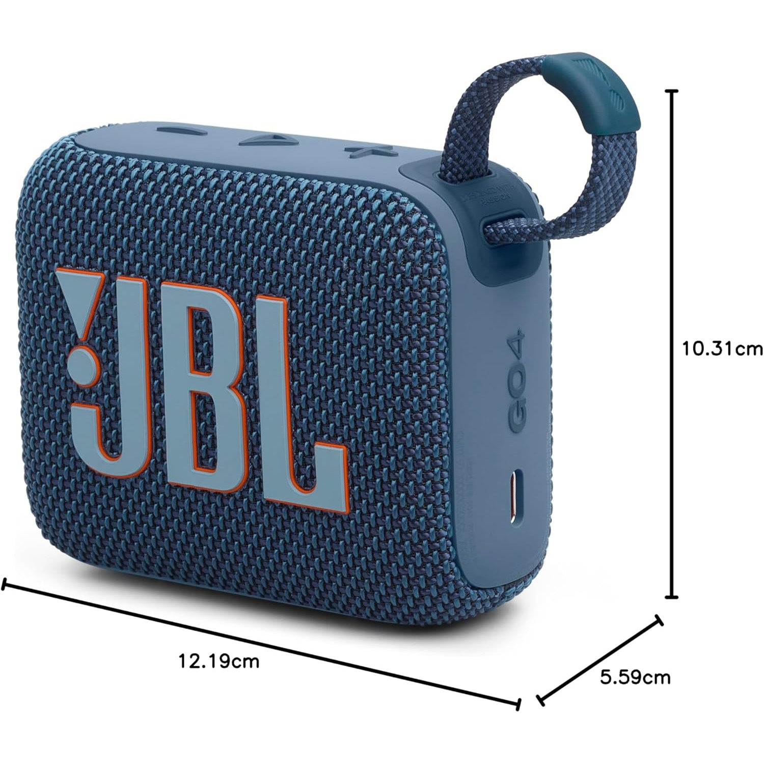 JBL Go 4 Portable Bluetooth Speaker Waterproof IP67 with Punchy Bass – Multi Color