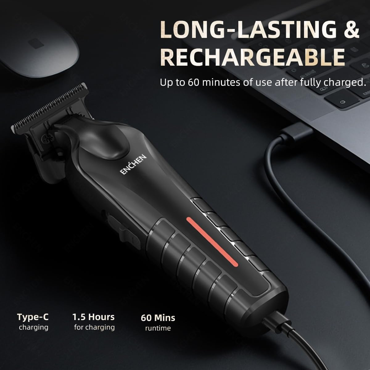 Enchen Sharp 6 Electric Trimmer Professional USB-C Cordless — Image 7