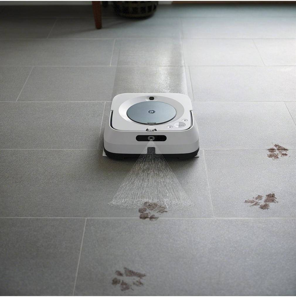 iRobot Braava Jet M6 (6110) Ultimate Robot Mop- Wi-Fi Connected Precision Jet Spray