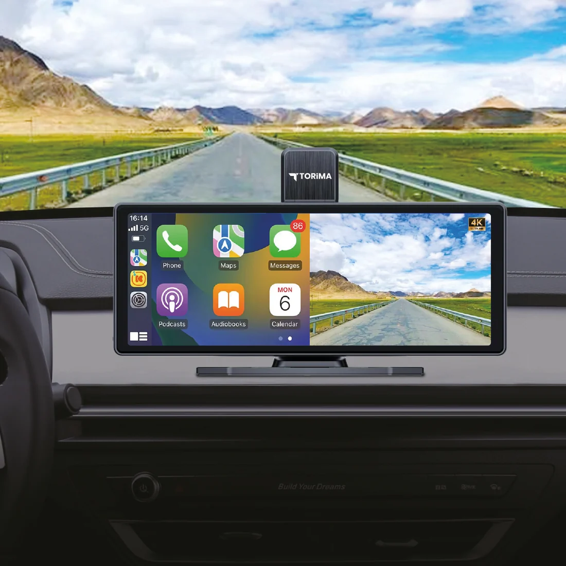 TORIMA CAR PLAYER T94C41   Wifi , wireless , FM