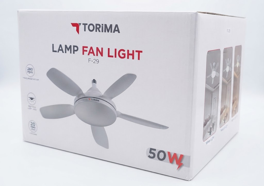 TORİMA F-29 WHITE LAMP FAN LIGHT