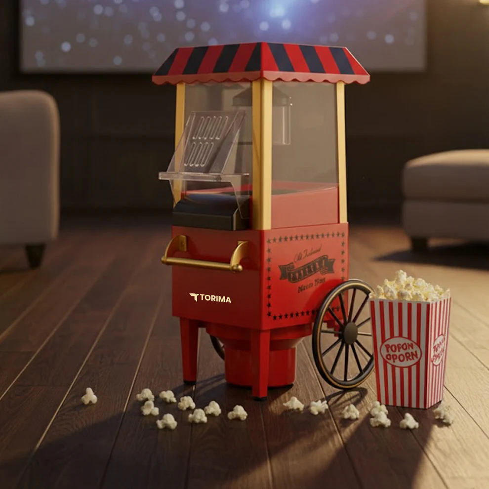 TORIMA POPCORN MACHINE 1200W TPM-01