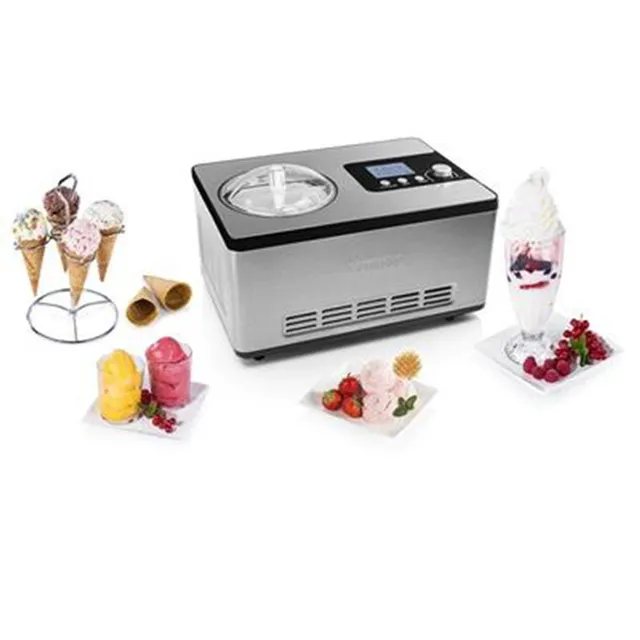 Princess Icecream Maker Deluxe, Silver,
