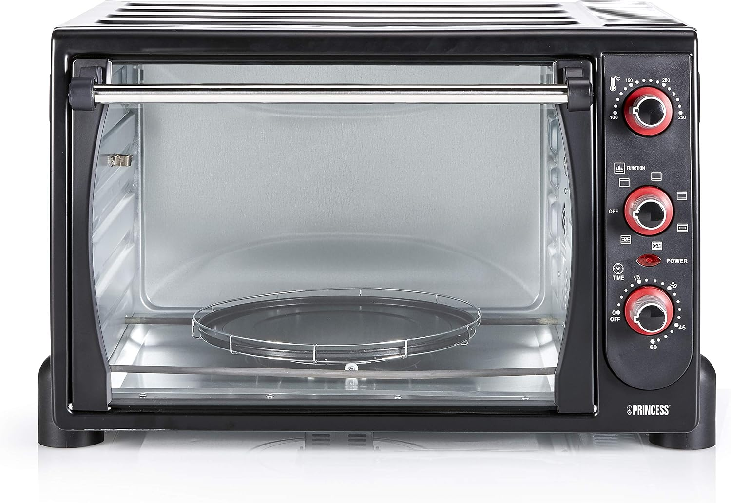 Princess Oven With 1 Pizza Layer, Black 90L