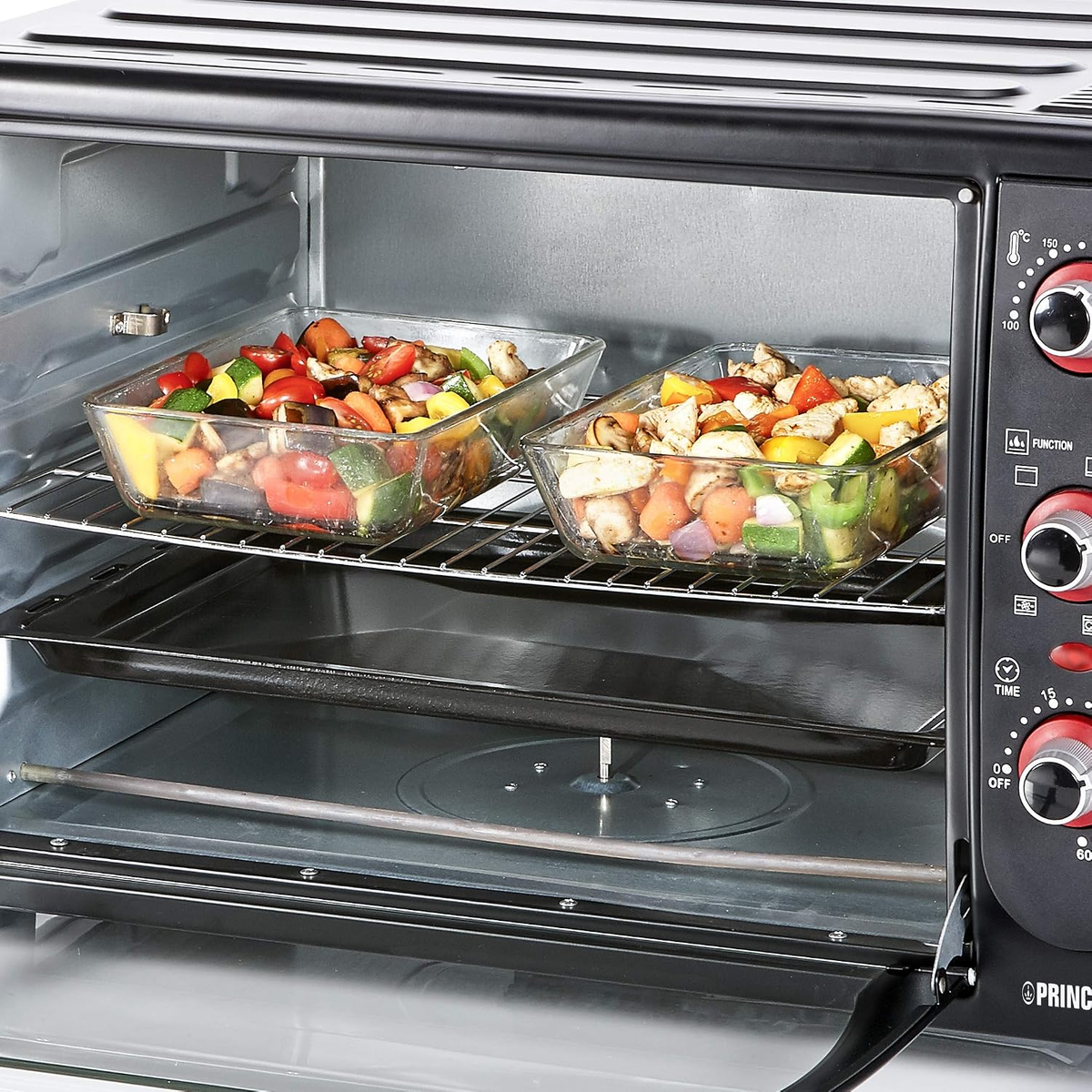 Princess Oven With 1 Pizza Layer, Black 90L