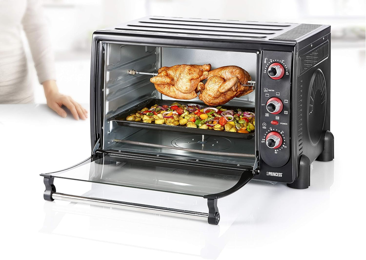 Princess Oven With 1 Pizza Layer, Black 90L