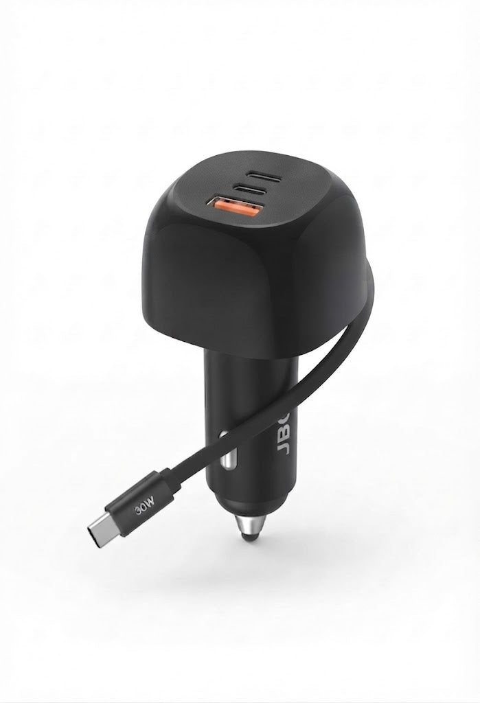 شاحن سيارة بكابل قابل للسحب JBQ FIXEDWIRE C365422