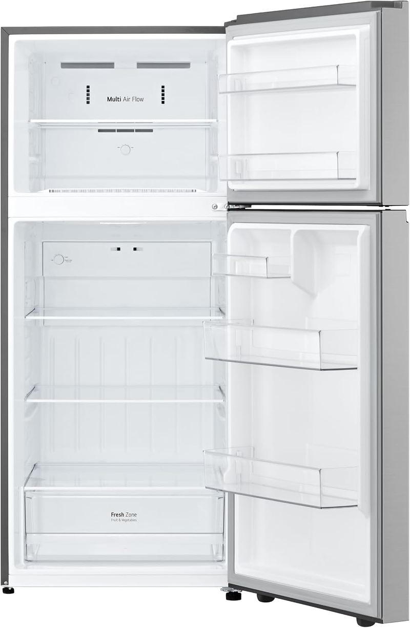 LG Top Mount Freezer Refrigerator GN-R702SFAH, Silver, 496L, 2 Doors