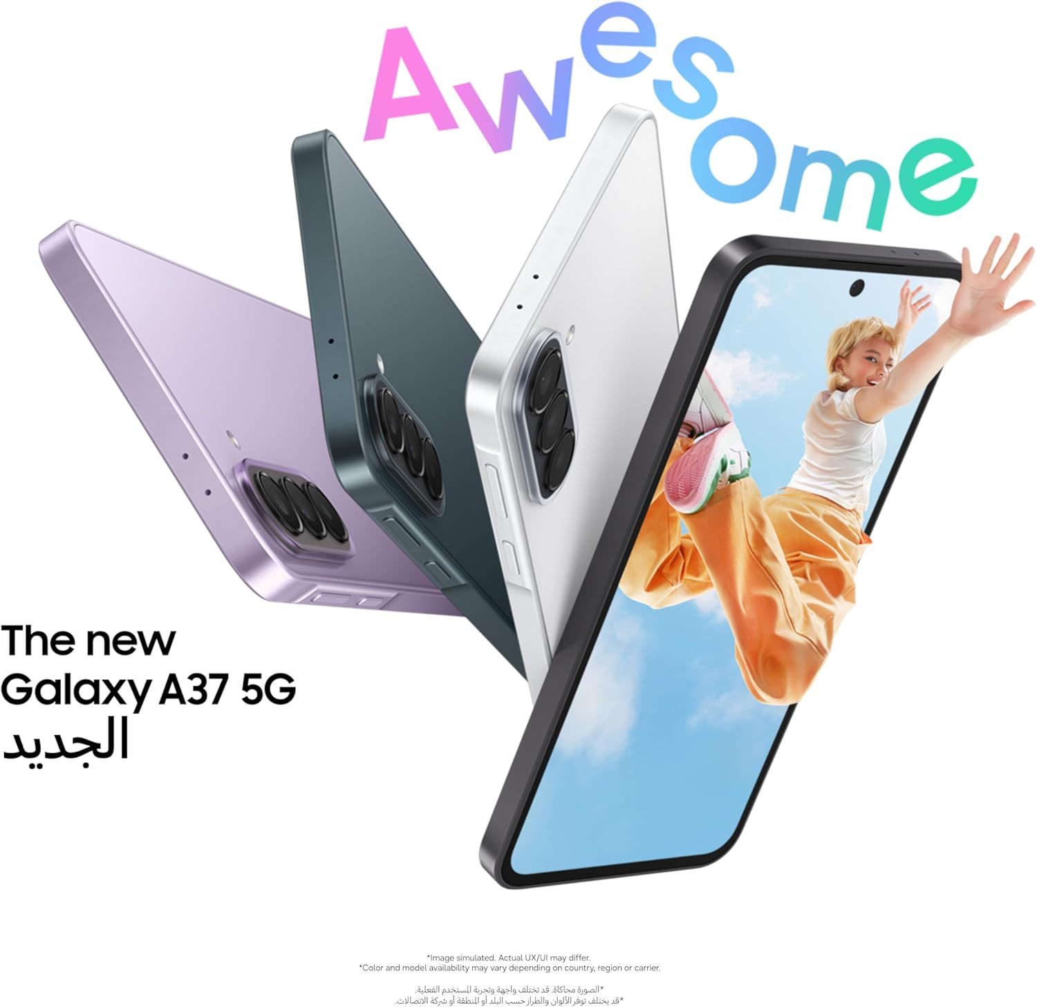 Samsung Galaxy-A37 5G Smartphone 8GB RAM 256GB Storage Dual Sim
