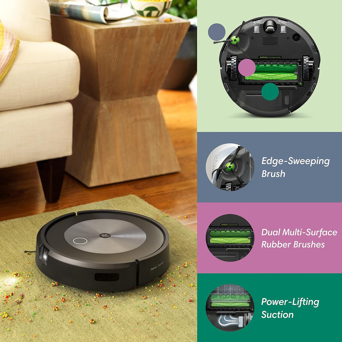 iRobot Vacuum Cleaner Roomba Combo j7+