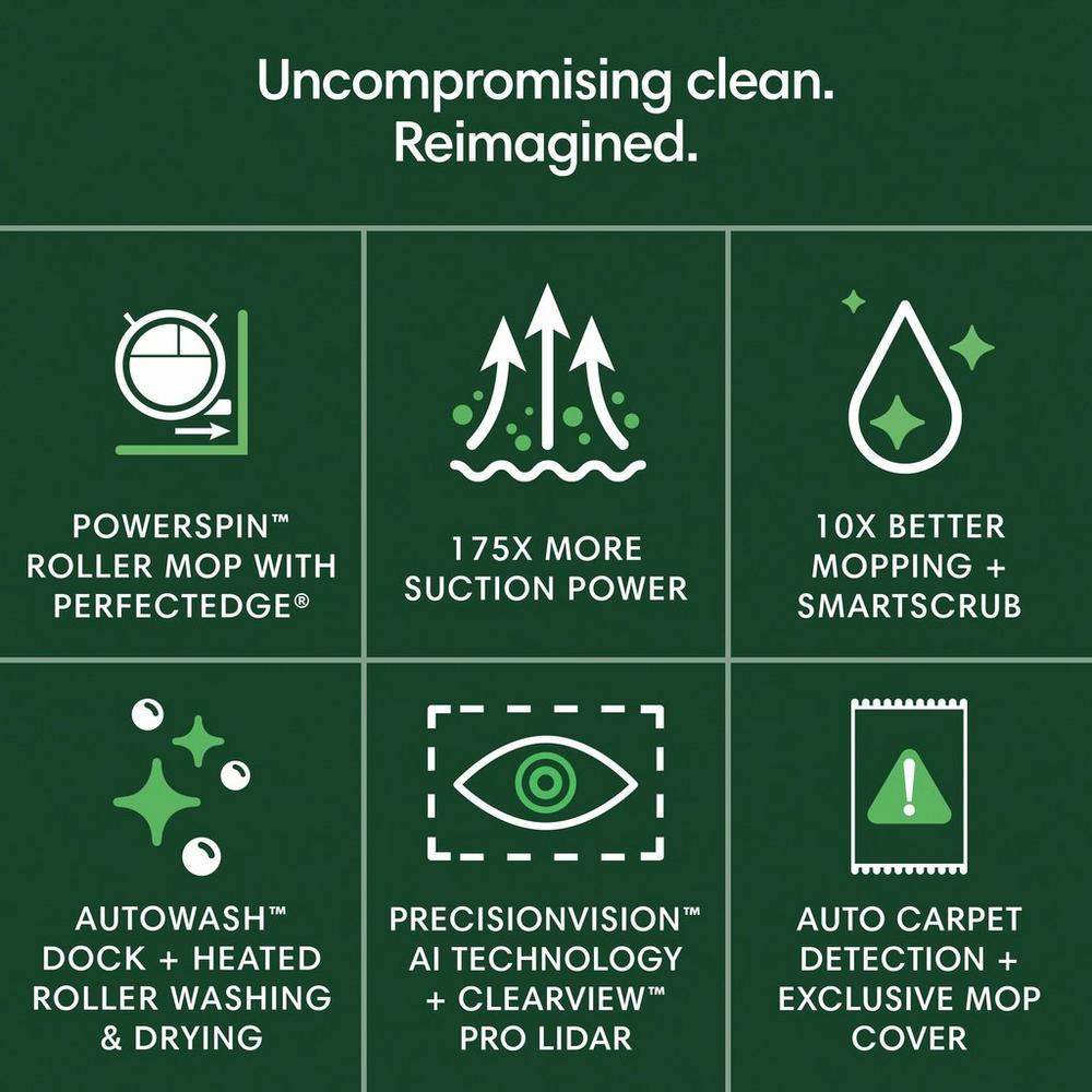 iRobot Roomba Max 705 Combo Robot Vacuum & Mop + AutoWash Dock