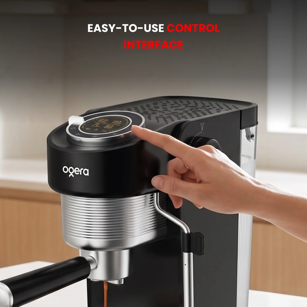 Ogera 3 in 1 Semi Automatic Multi-Functional Capsule Coffee Maker 1400W Power OG1401EC
