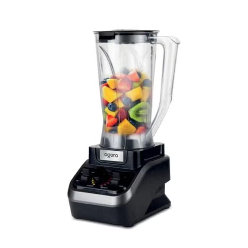 Ogera OG500CBR Commercial Blender 2000W with 2L Unbreakable Jar Stepless Speed Regulation