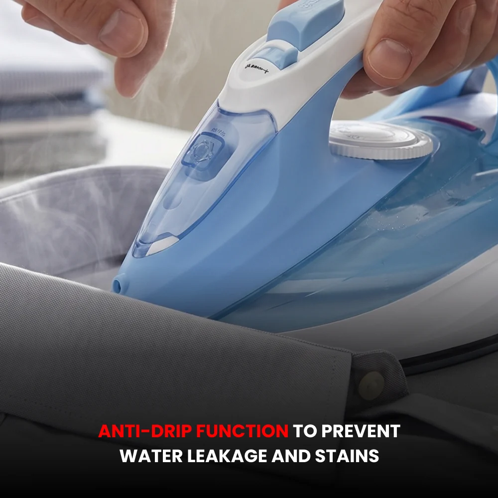 Ogera Steam Iron 2200W Ceramic Soleplate Anti-Drip Function Smart Auto Shut-Off  OG51SI